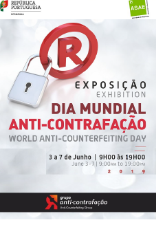 ASAE realiza exposição para assinalar o Dia Mundial da Anti-Contrafação