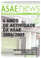 Newsletter Edição Especial 2010 - 4 Anos de Actividade da ASAE 2006/2009
