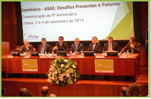 Seminário ASAE: Desafios Presentes e Futuros - 3 e 4 novembro 2014 Seminário ASAE: Desafios Presentes e Futuros - 3 e 4 novembro 2014