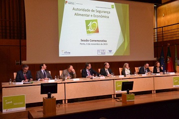 Sessão Comemorativa 10º Aniversário da ASAE - Porto, 3 de novembro 2015 Sessão Comemorativa 10º Aniversário da ASAE - Porto, 3 de novembro 2015