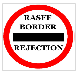 Notificação de rejeição nos postos fronteiriços
