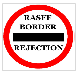 Notificação de rejeição nos postos fronteiriços Notificação de rejeição nos postos fronteiriços