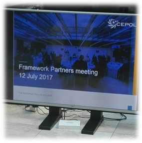 Reunião Anual de Framework Partners da CEPOL