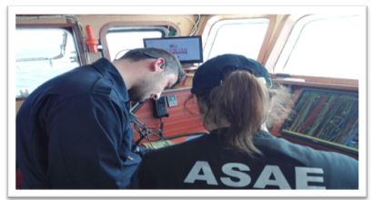 A ASAE realizou uma operação conjunta com a Marinha Portuguesa A ASAE realizou uma operação conjunta com a Marinha Portuguesa