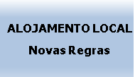 Novas Regras para o Alojamento Local 