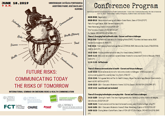 Seminário Internacional sobre Riscos Emergentes e Comunicação em Saúde