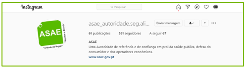 Instagram ASAE Instagram ASAE