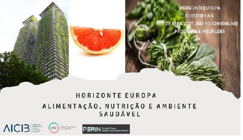 Sessão Horizonte Europa: Alimentação, Nutrição e Ambiente Saudável