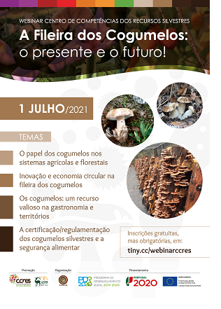 A Fileira dos Cogumelos: o presente e o futuro! - 1 JULHO/2021