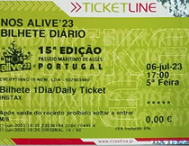 ASAE detém 6 indivíduos e apreende 21 bilhetes para o NOS Alive 2023 à venda nas Redes Sociais