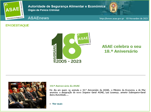 ASAEnews nº 130 - novembro 2023 ASAEnews nº 130 - novembro 2023