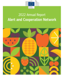 Relatório anual 2022 da Rede de Alerta e Cooperação (ANC - RASFF, AAC e FFN)